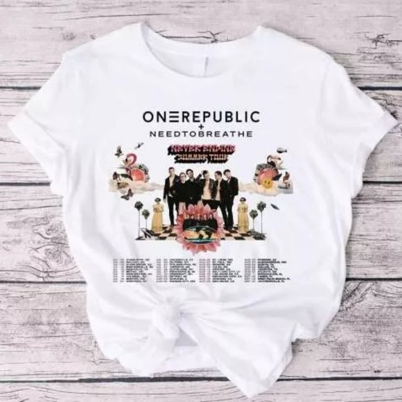Onerepublic Never Ending Summer Tour 2022 Shirt - Picture 1 of 2